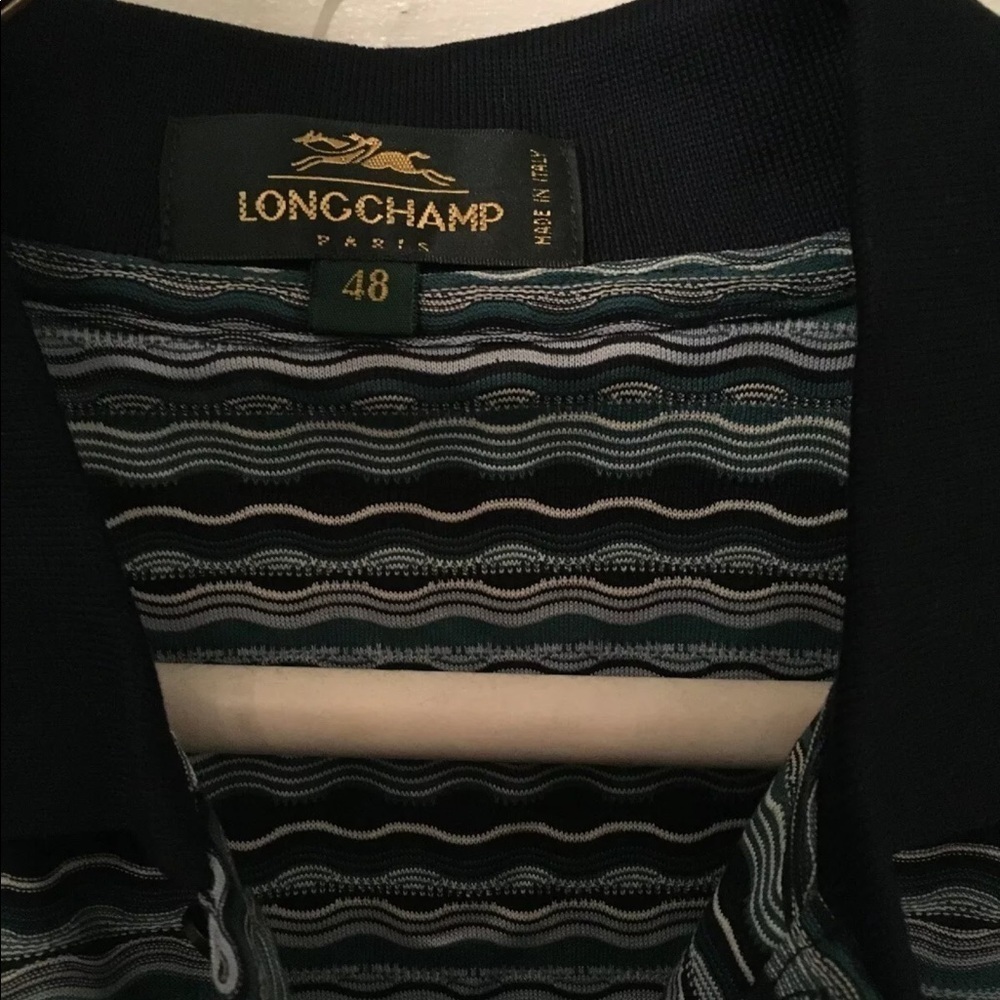 LONGCHAMP PARIS MENS POLO SHIRT HTF - Picture 2 of 8
